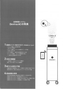 空間除菌デバイス「DevirusAC」